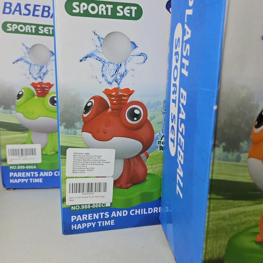 Splash Baseball Sport Set Choose Color Below Playful